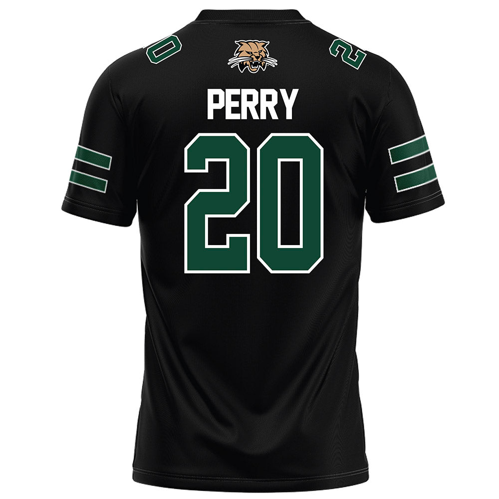 Ohio - NCAA Football : Rashad Perry - Black Football Jersey-1