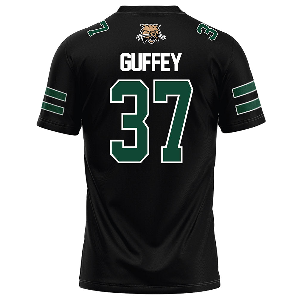 Ohio - NCAA Football : Blake Guffey - Black Football Jersey-1