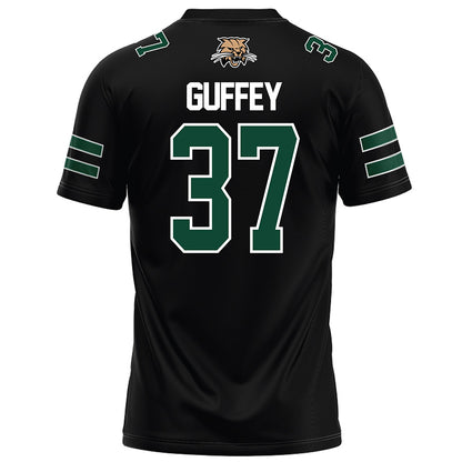 Ohio - NCAA Football : Blake Guffey - Black Football Jersey-1
