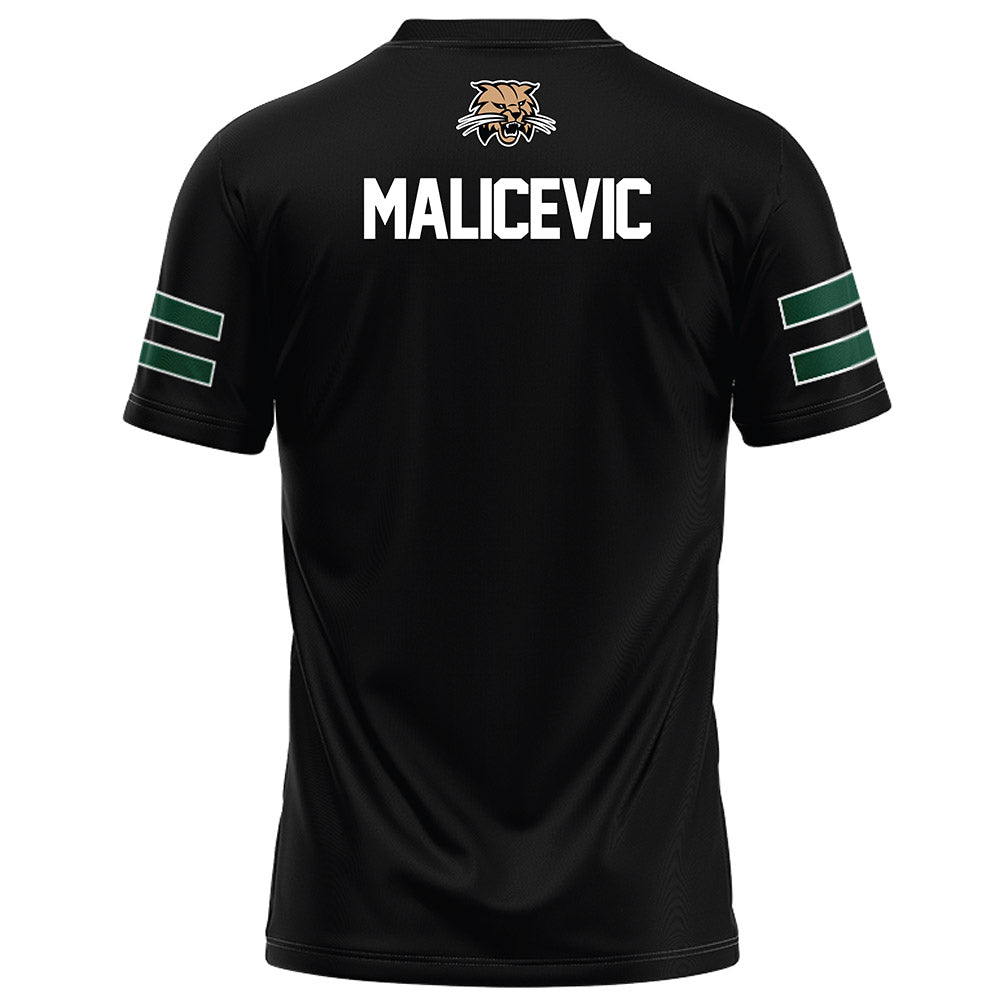 Ohio - NCAA Football : Sandro Malicevic - Black Football Jersey-1