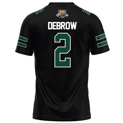 Ohio - NCAA Football : Khamani Debrow - Black Football Jersey-1