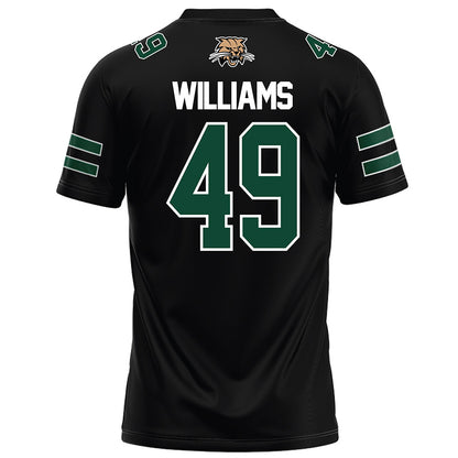 Ohio - NCAA Football : Xavier Williams - Black Football Jersey-1