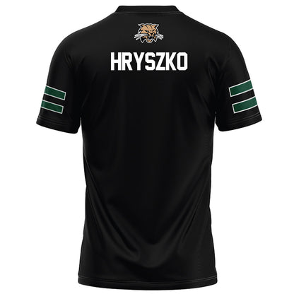 Ohio - NCAA Football : Will Hryszko - Black Football Jersey-1