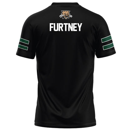 Ohio - NCAA Football : Jake Furtney - Black Football Jersey-1