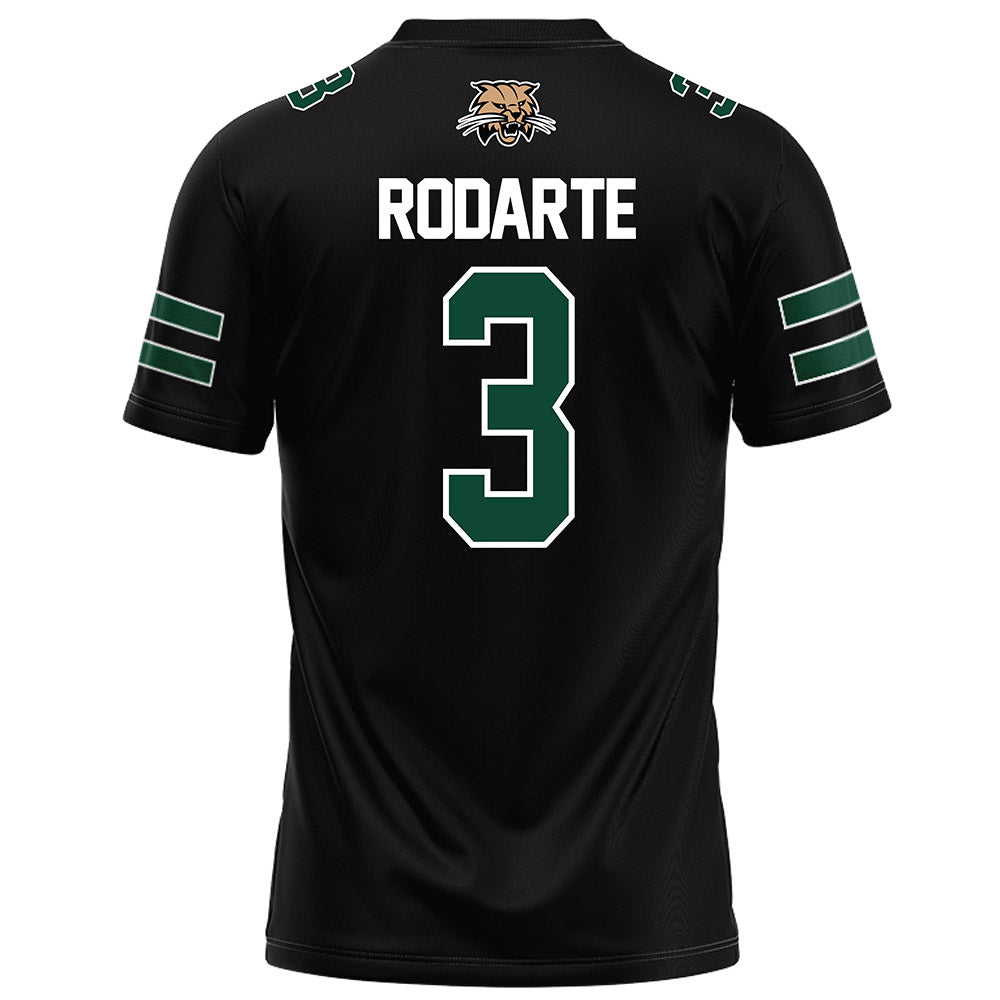 Ohio - NCAA Football : Max Rodarte - Black Football Jersey-1