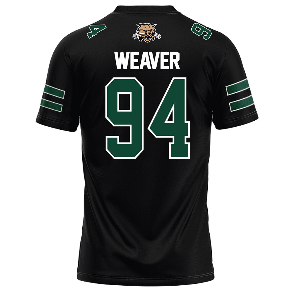 Ohio - NCAA Football : Brandon Weaver - Black Football Jersey-1