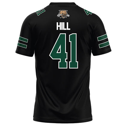Ohio - NCAA Football : Creed Hill - Black Football Jersey-1