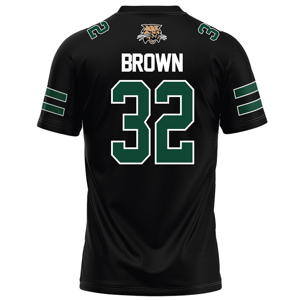 Ohio - NCAA Football : Alex Brown - Black Football Jersey-1