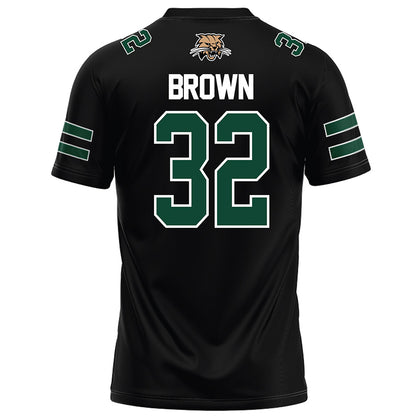 Ohio - NCAA Football : Alex Brown - Black Football Jersey-1