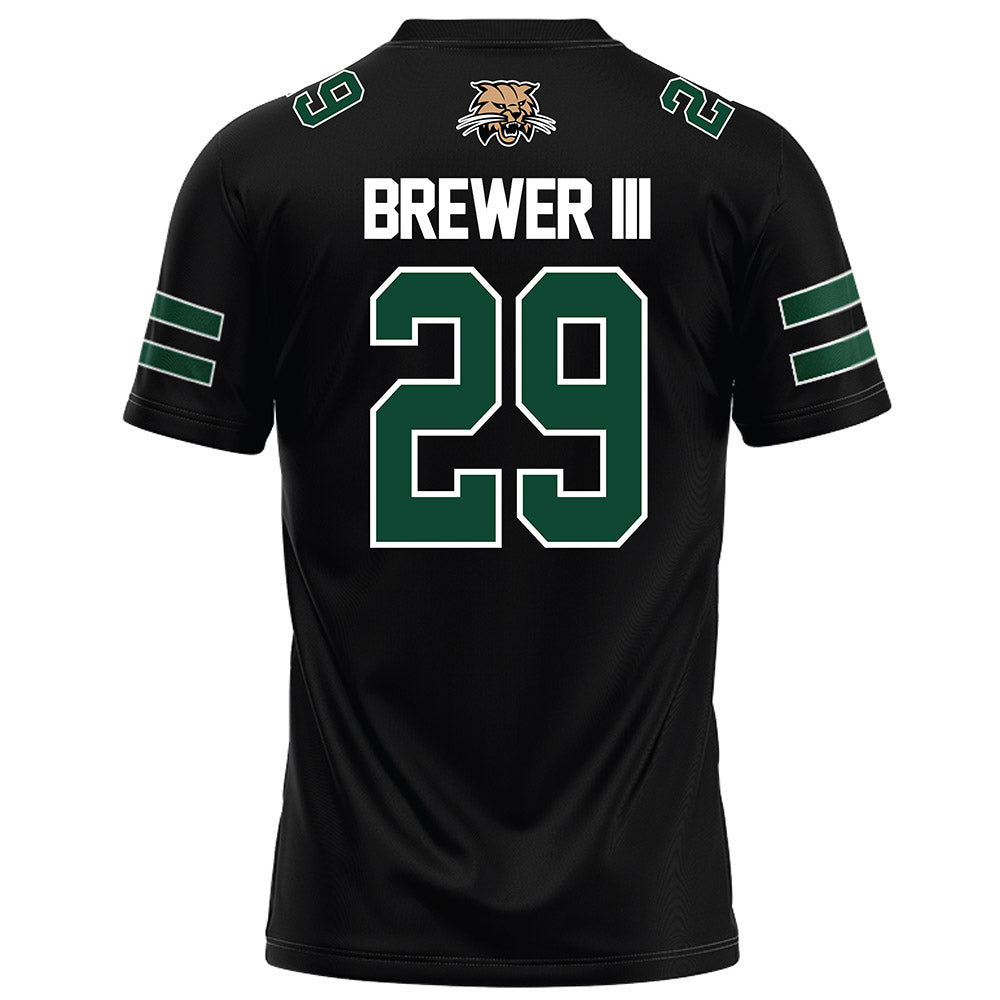 Ohio - NCAA Football : James Brewer III - Black Football Jersey-1
