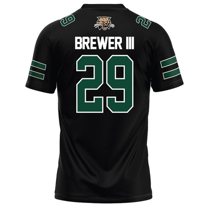 Ohio - NCAA Football : James Brewer III - Black Football Jersey-1
