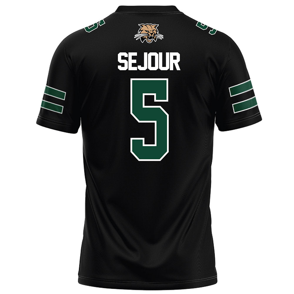 Ohio - NCAA Football : Kelly Sejour - Black Football Jersey-1
