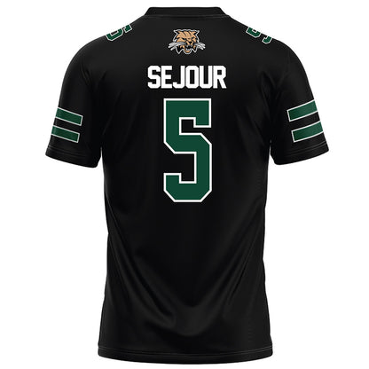 Ohio - NCAA Football : Kelly Sejour - Black Football Jersey-1