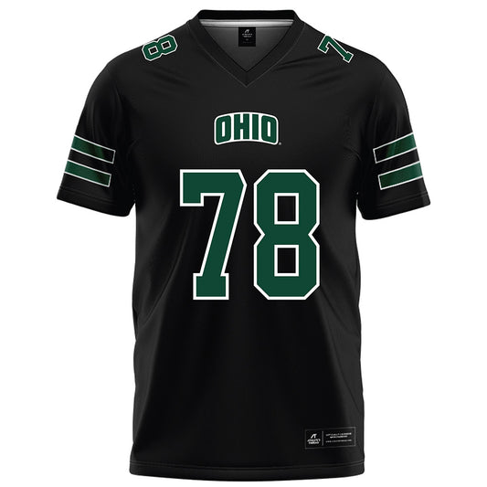 Ohio - NCAA Football : Danny Fortson - Black Football Jersey-0