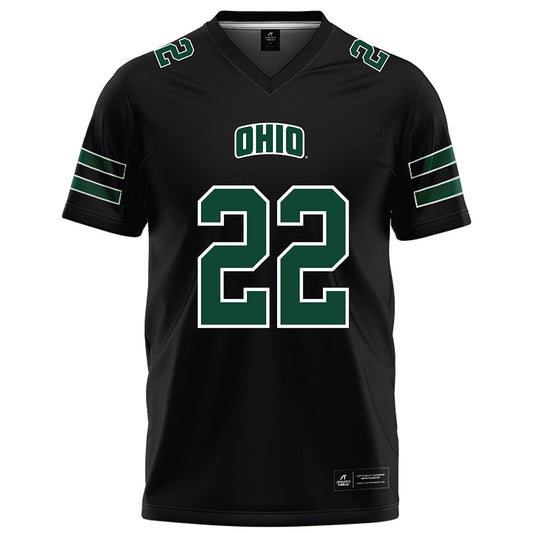 Ohio - NCAA Football : Brandon Jenkins - Black Football Jersey-0