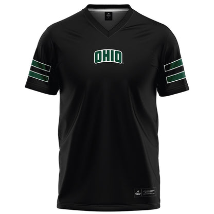 Ohio - NCAA Football : Jake Furtney - Black Football Jersey-0