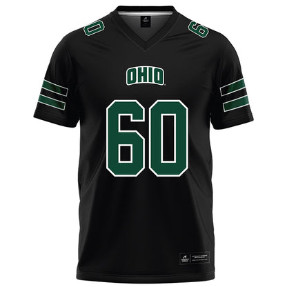 Ohio - NCAA Football : Colton Crosley - Black Football Jersey-0