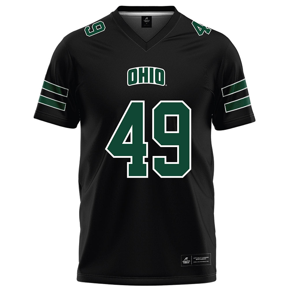 Ohio - NCAA Football : Xavier Williams - Black Football Jersey-0