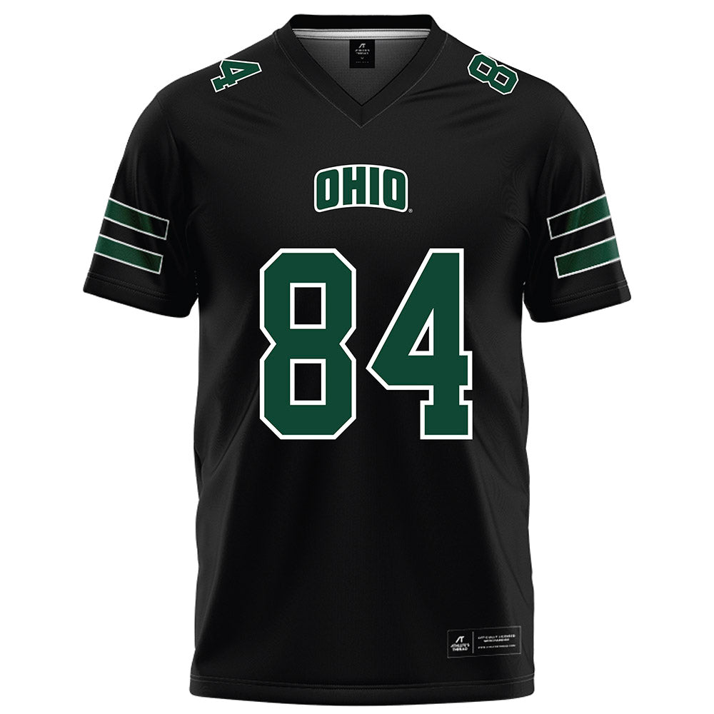 Ohio - NCAA Football : AJ Miller - Black Football Jersey-0