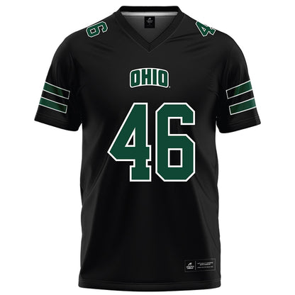 Ohio - NCAA Football : Nick Hemer - Black Football Jersey-0
