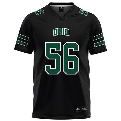 Ohio - NCAA Football : Cody Raymond - Black Football Jersey-0