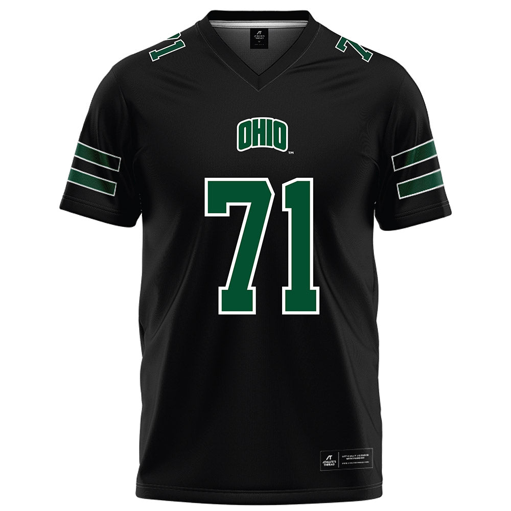Ohio - NCAA Football : Cassius Hulbert - Black Football Jersey-0
