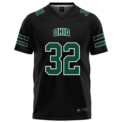 Ohio - NCAA Football : Alex Brown - Black Football Jersey-0