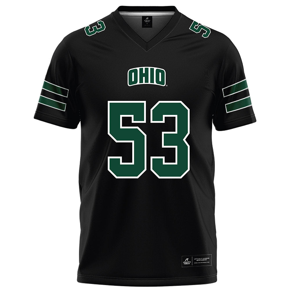 Ohio - NCAA Football : Lance Blakely Jr. - Black Football Jersey-0