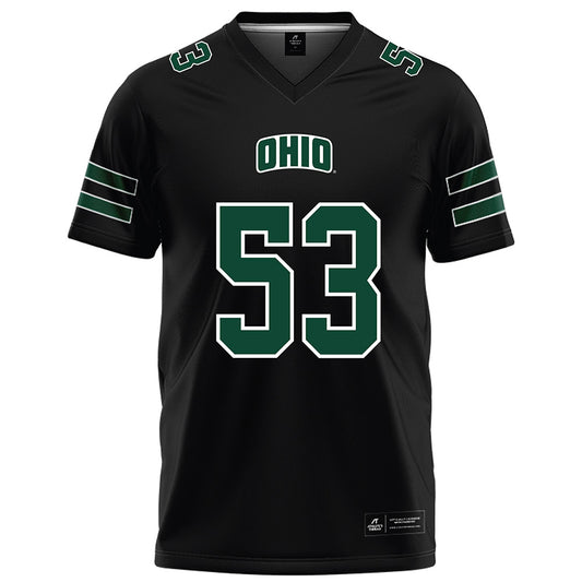 Ohio - NCAA Football : Lance Blakely Jr. - Black Football Jersey-0
