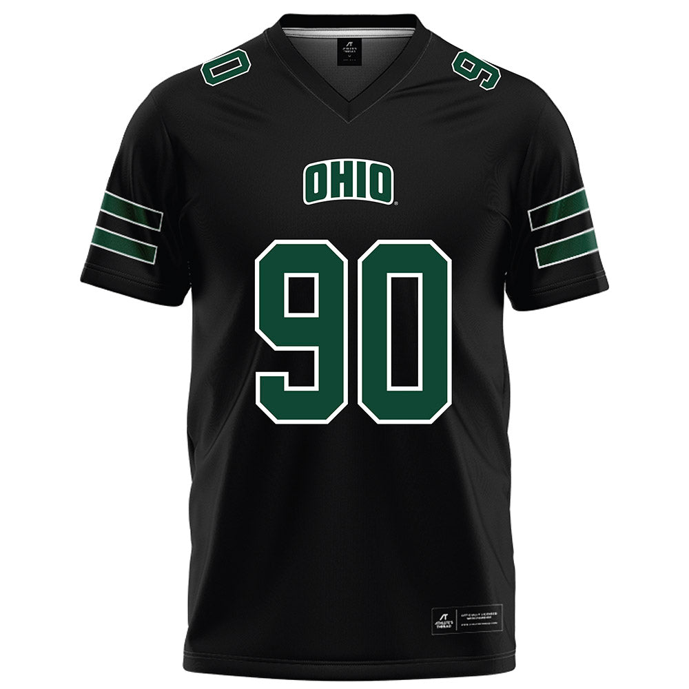 Ohio - NCAA Football : Kolten Bartels - Black Football Jersey-0