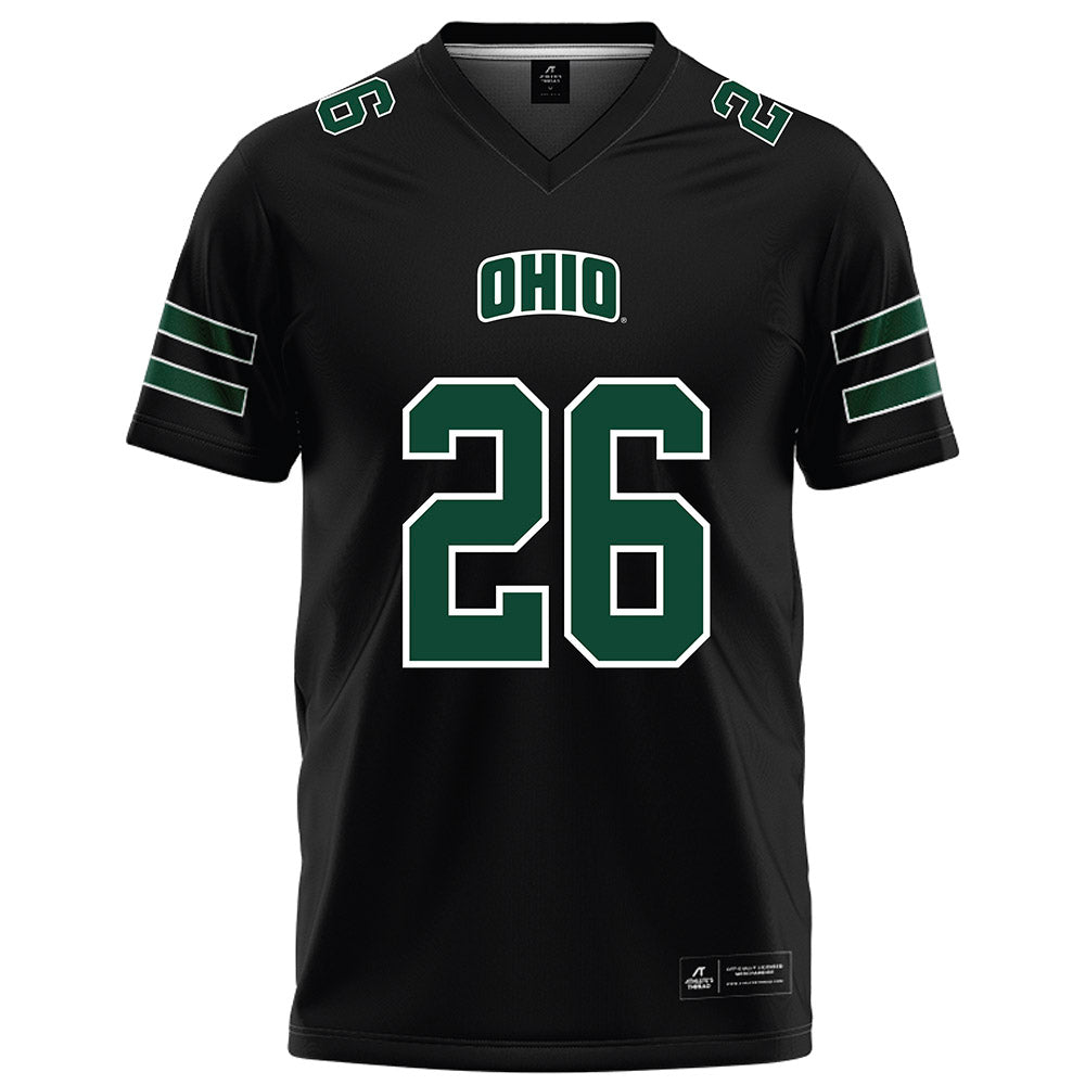 Ohio - NCAA Football : Tyson Long - Black Football Jersey-0