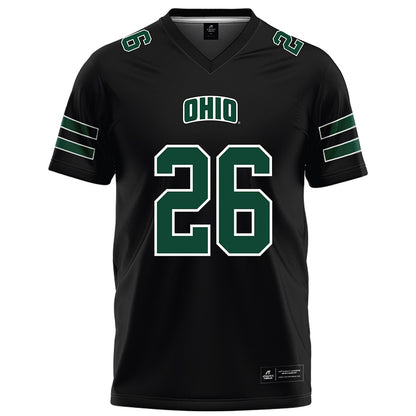Ohio - NCAA Football : Tyson Long - Black Football Jersey-0