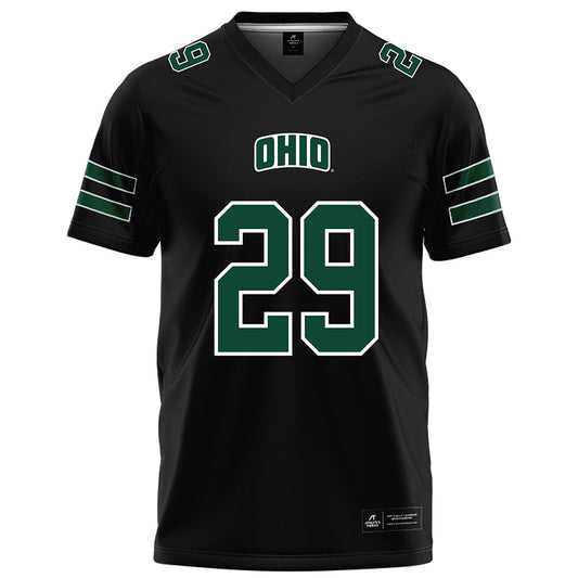 Ohio - NCAA Football : James Brewer III - Black Football Jersey-0