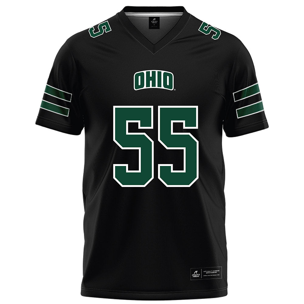 Ohio - NCAA Football : CJ Dawson II - Black Football Jersey-0