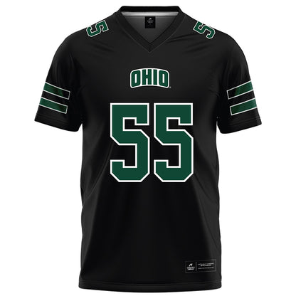 Ohio - NCAA Football : CJ Dawson II - Black Football Jersey-0
