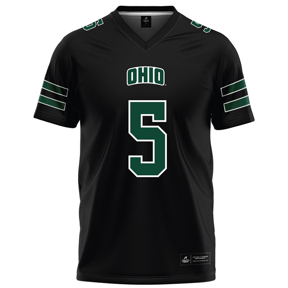 Ohio - NCAA Football : Kelly Sejour - Black Football Jersey-0