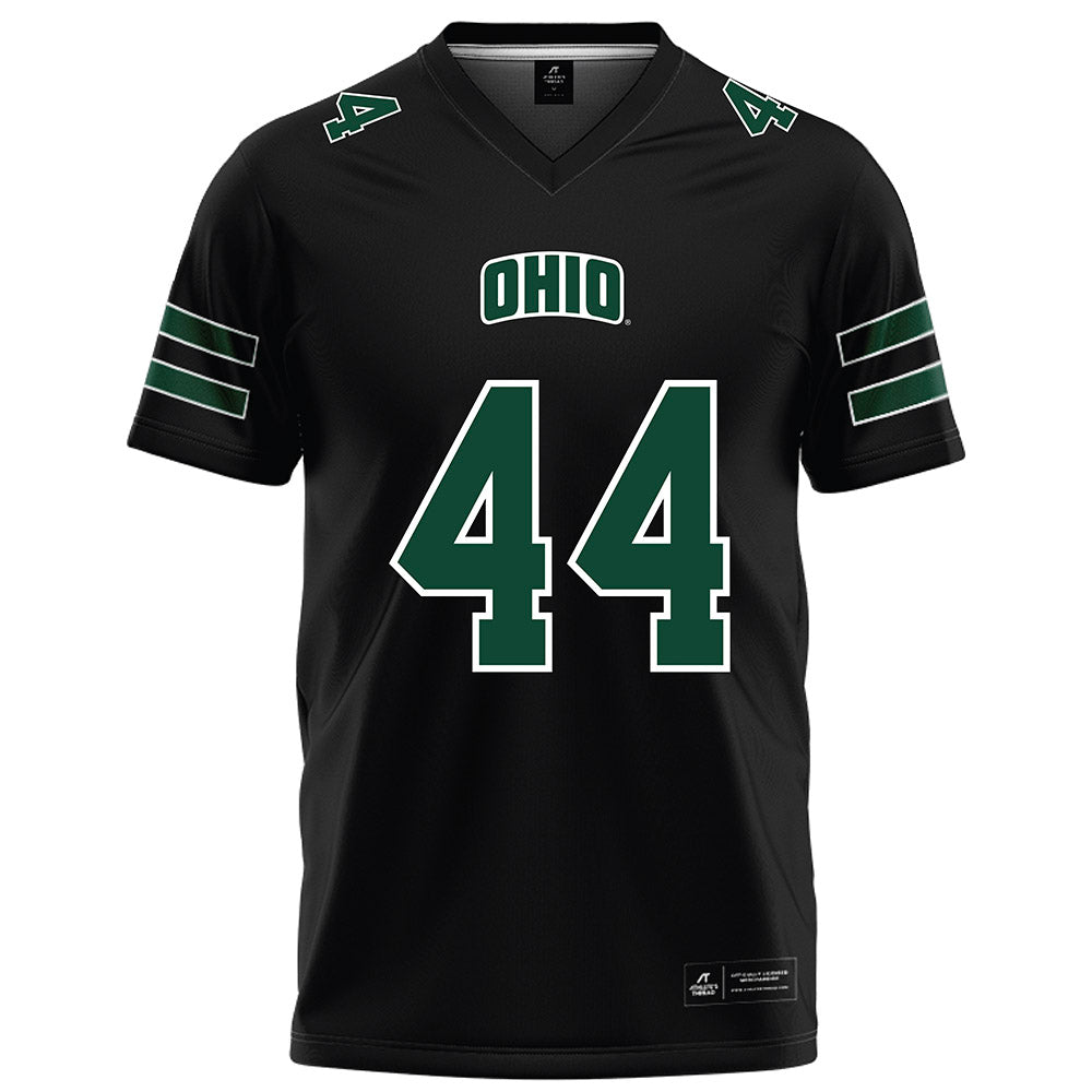 Ohio - NCAA Football : Aiden Lowery - Black Football Jersey-0