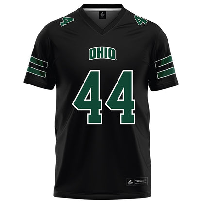 Ohio - NCAA Football : Aiden Lowery - Black Football Jersey-0