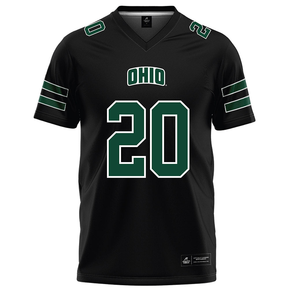 Ohio - NCAA Football : Rashad Perry - Black Football Jersey-0