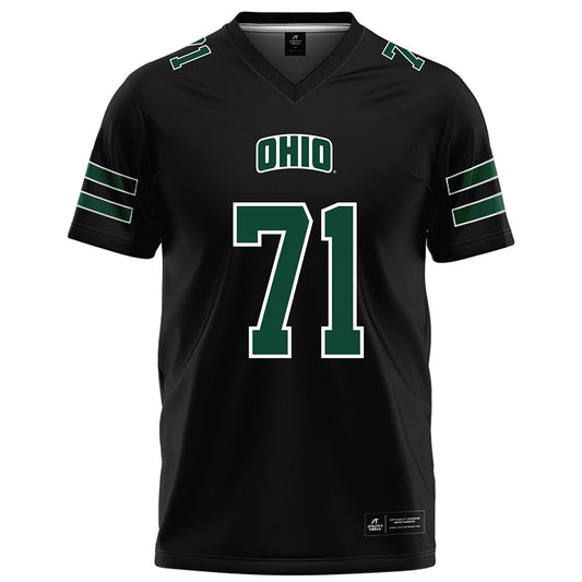 Ohio - NCAA Football : Cassius Hulbert - Black Football Jersey-0