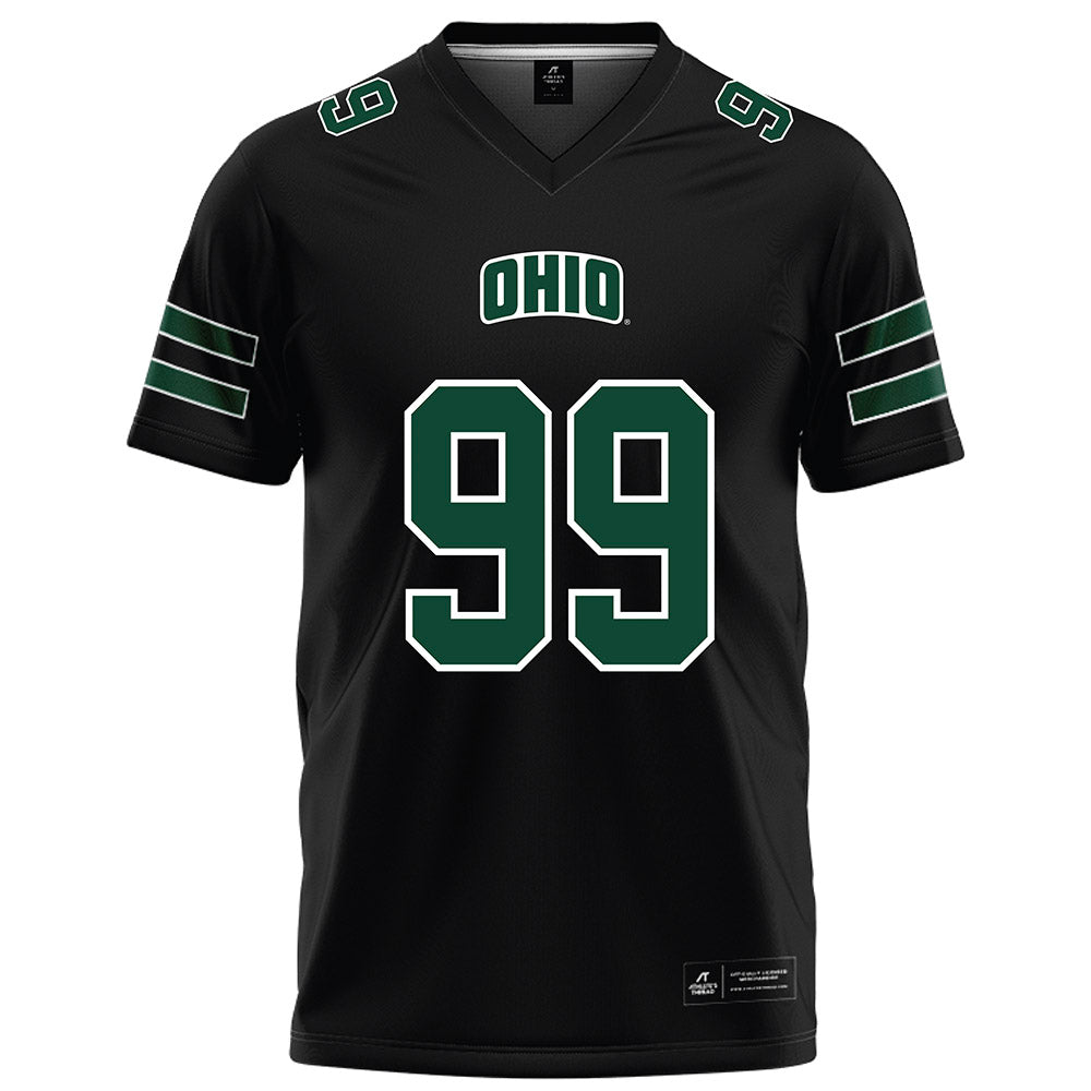 Ohio - NCAA Football : Ty Neubert - Black Football Jersey-0