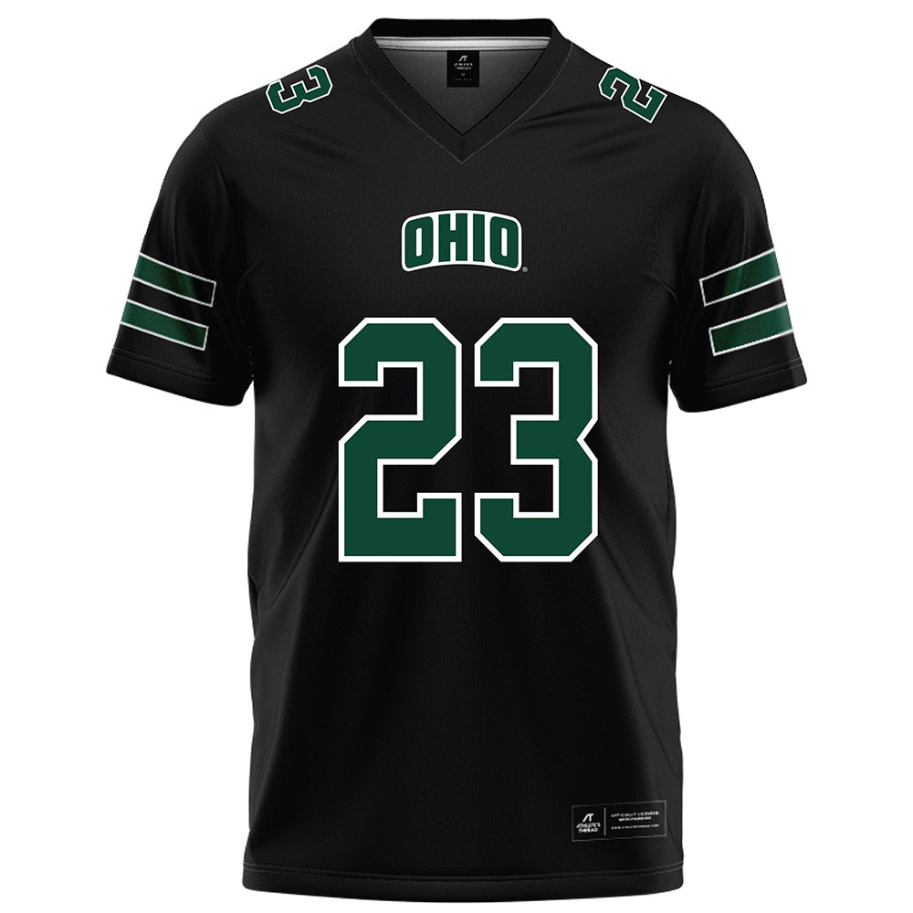 Ohio - NCAA Football : Tony Mathis - Black Football Jersey-0