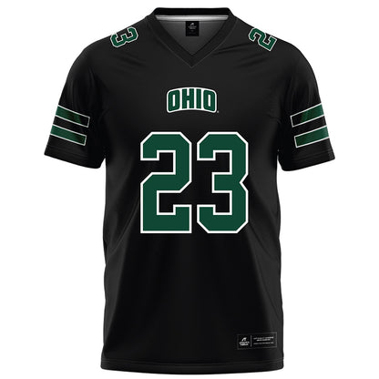 Ohio - NCAA Football : Tony Mathis - Black Football Jersey-0
