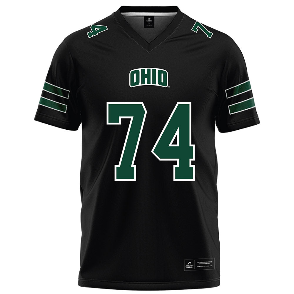 Ohio - NCAA Football : Tigana Cisse - Black Football Jersey-0