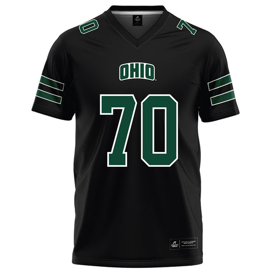 Ohio - NCAA Football : Joshua Johnson - Black Football Jersey-0