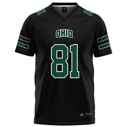 Ohio - NCAA Football : MC Walker - Black Football Jersey-0