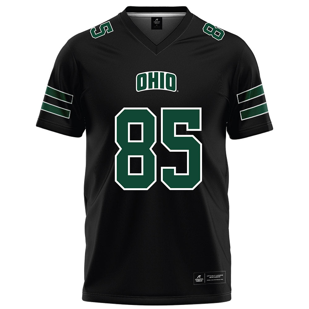 Ohio - NCAA Football : Riley Palmeter - Black Football Jersey-0