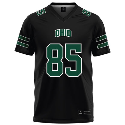 Ohio - NCAA Football : Riley Palmeter - Black Football Jersey-0