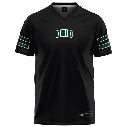 Ohio - NCAA Football : Will Hryszko - Black Football Jersey-0