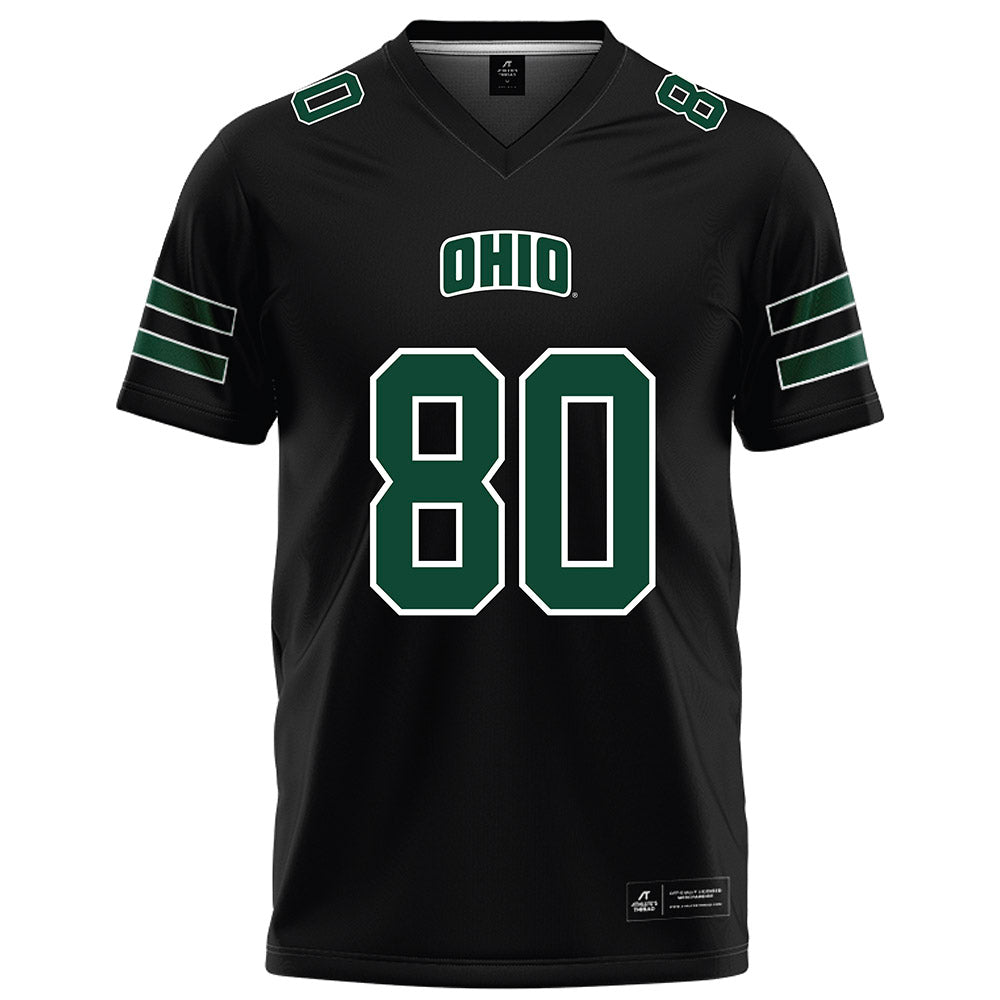 Ohio - NCAA Football : Kaden Page - Black Football Jersey-0